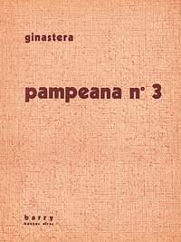 A. Ginastera: Pampeana No. 3 op. 24, Sinfo (Part.)