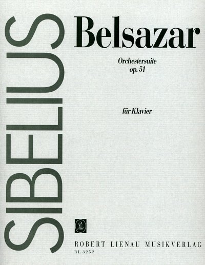 J. Sibelius: Belsazar op. 51 , Klav