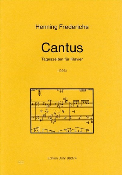 F. Henning: Cantus, Klav (Part.)