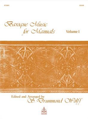 Baroque Music for Manuals 1, Org/HrmCeKlv