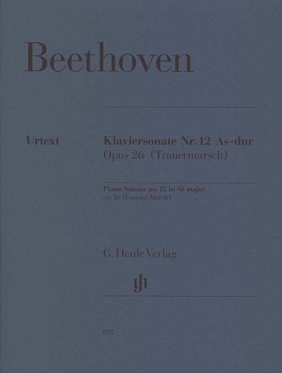 L. v. Beethoven: Klaviersonate Nr. 12 As-Dur op. 26, Klav