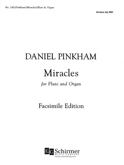 D. Pinkham: Miracles, FlOrg (OrpaSt)