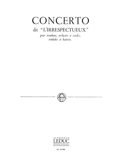 P.-M. Dubois: Concerto dit 'l'Irrespectu, PosKlav (KlavpaSt)