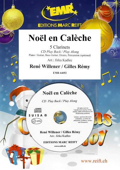 R. Willener: Noël en Calèche, 5Klar (+CD)