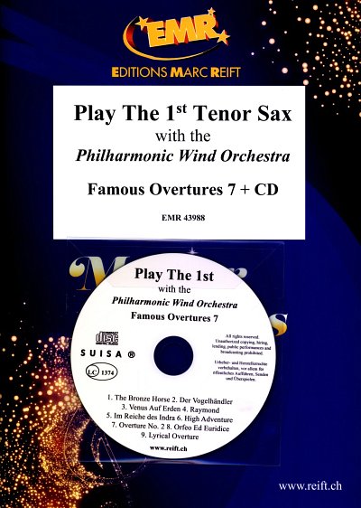 Play The 1st Tenor Saxophone, Tsax (+CD)