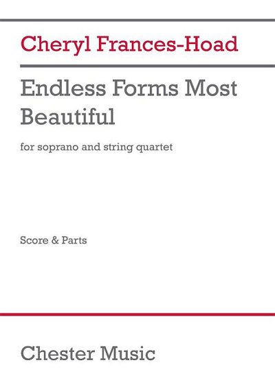 C. Frances-Hoad: Endless Forms Most Beautif, Ges4Str (Pa+St)