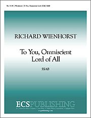 R. Wienhorst: To You, Omniscient Lord of All