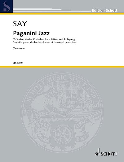 DL: F. Say: Paganini Jazz (Pa+St)