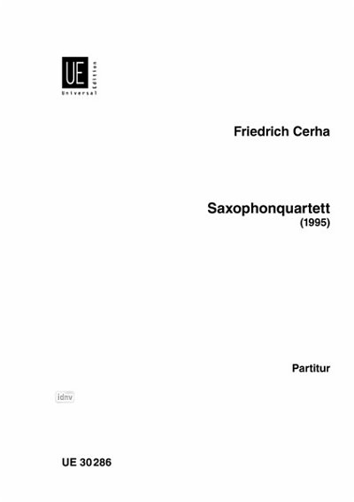 F. Cerha: Saxophonquartett