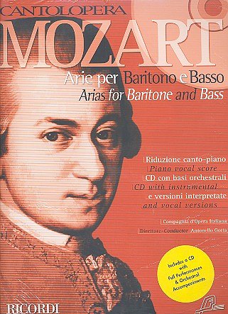 W.A. Mozart: Mozart Arie per Baritono e Basso + CD
