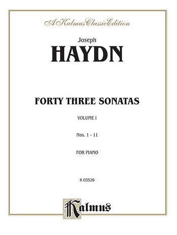 J. Haydn: Sonatas, Volume I, Klav