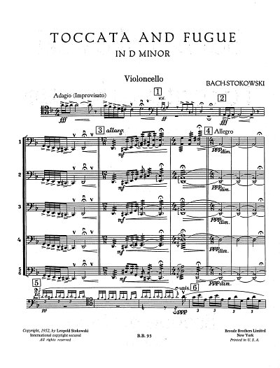 J.S. Bach: Toccata and Fugue d minor BWV 565