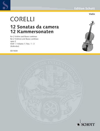 A. Corelli: 12 Kammersonaten
