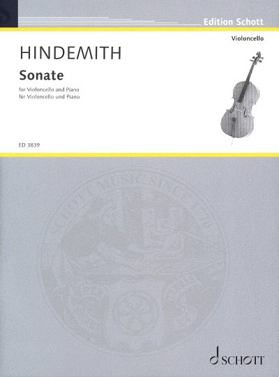 P. Hindemith: Sonate , VcKlav (KlavpaSt)