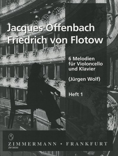 J. Offenbach: Sechs Melodien 1, VcKlav (Part.)