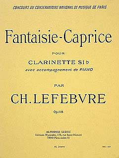 Fantaisie-Caprice Op.118, KlarKlv (Part.)