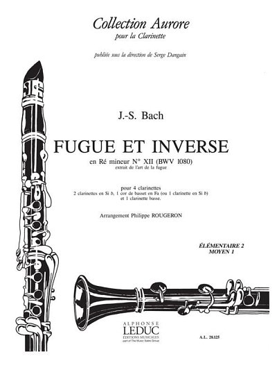 J.S. Bach: Bach Js Rougeron Fugue et Inverse 4, Klar (Pa+St)