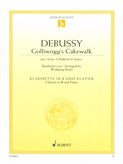 C. Debussy: Golliwogg's Cakewalk, KlarKlav (KA+St)