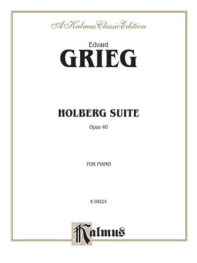 E. Grieg: Holberg Suite, Op. 40, Klav