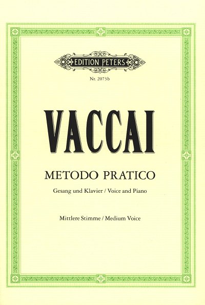 N. Vaccai: Metodo pratico di Canto Italiano - mitt, GesMKlav