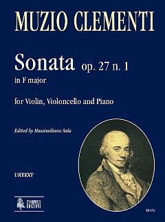 M. Clementi: Sonata in F major op. 27/1, VlVcKlv (Pa+St)