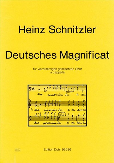 H. Schnitzler: Deutsches Magnificat (Chpa)
