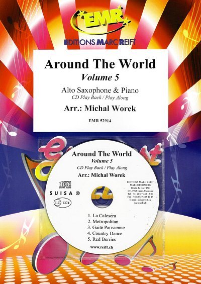 M. Worek: Around The World Volume 5, ASaxKlav (+CD)