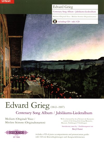 E. Grieg: Centenary Song Album – Medium Voice