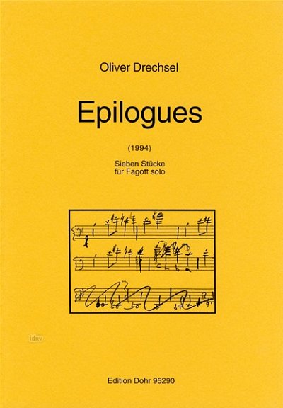 O. Drechsel: Epilogues, Fag (Part.)