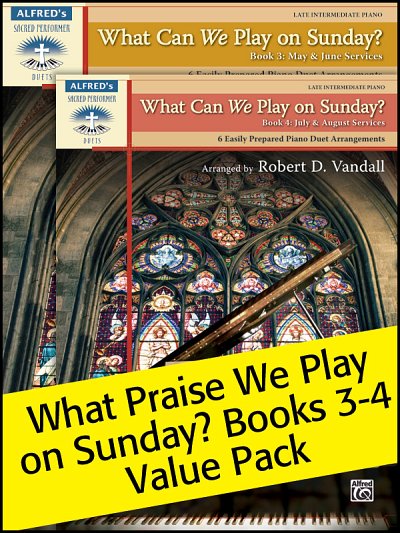What Can We Play on Sunday?, Book 3-4 Value Pack, Klav