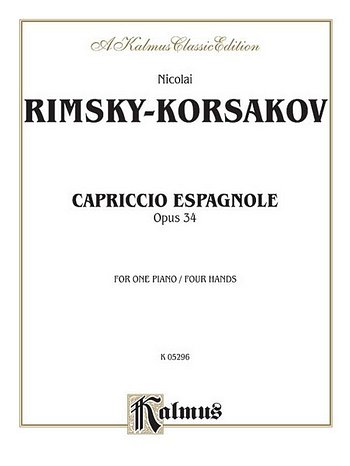 N. Rimski-Korsakow: Capriccio Espagnole Piano Duet, Klav