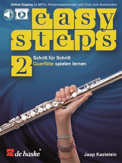 J. Kastelein: Easy Steps [D] Band 2, Fl (+medonl)