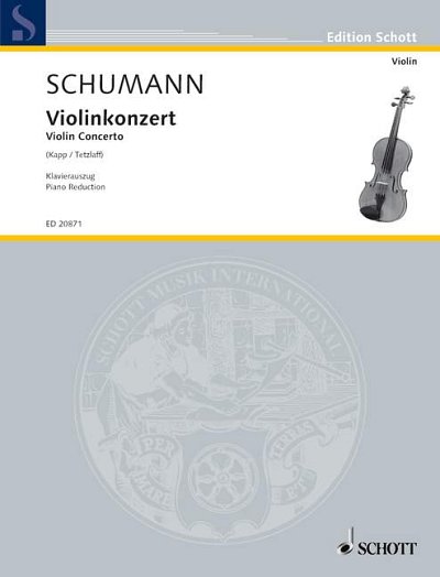 DL: R. Schumann: Violinkonzert, VlOrch (KASt)