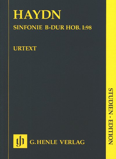 J. Haydn: Sinfonie B-dur Hob. I:98, Sinfo (Stp)