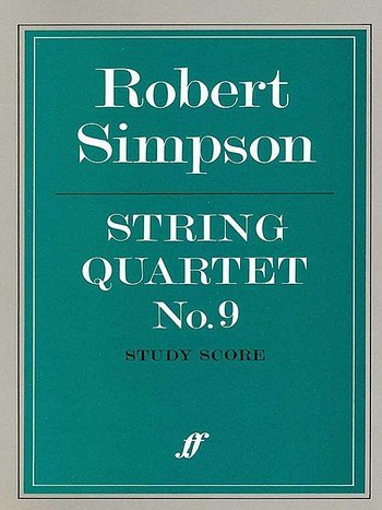 Simpson Robert: String Quartet 9 - 32 Variationen