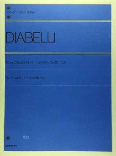 A. Diabelli: Sonatinen op. 151, op.168, Klav