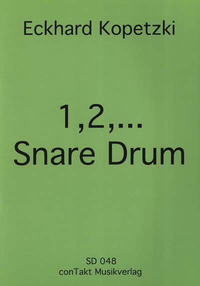 AQ: E. Kopetzki: 1, 2,... Snare Drum, 1-2Kltr (B-Ware)