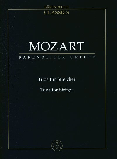 AQ: W.A. Mozart: Trios für Streicher (Stp) (B-Ware)
