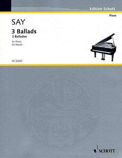 F. Say: 3 Balladen op. 12, Klav