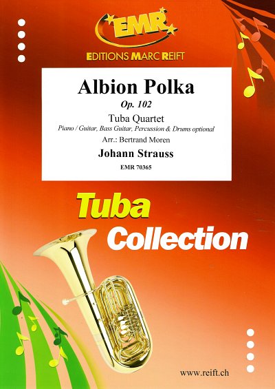 J. Strauß (Sohn): Albion Polka, 4Tb (Pa+St)