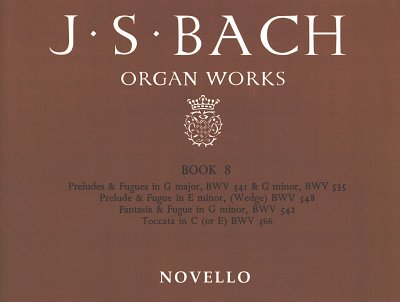 J.S. Bach: Orgelwerke Band 8
