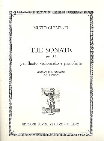 M. Clementi: 3 Sonate Op.31, Mix (Part.)