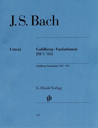 J.S. Bach: Goldberg-Variationen BWV 988, Cemb/Klav