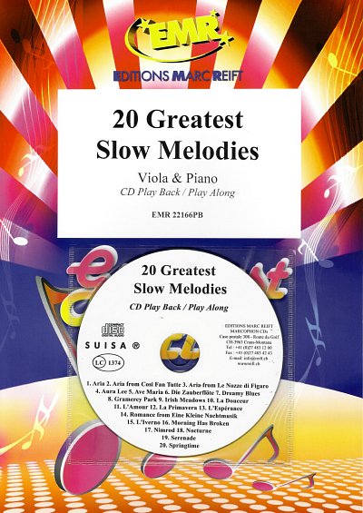 20 Greatest Slow Melodies, VaKlv (+CD)
