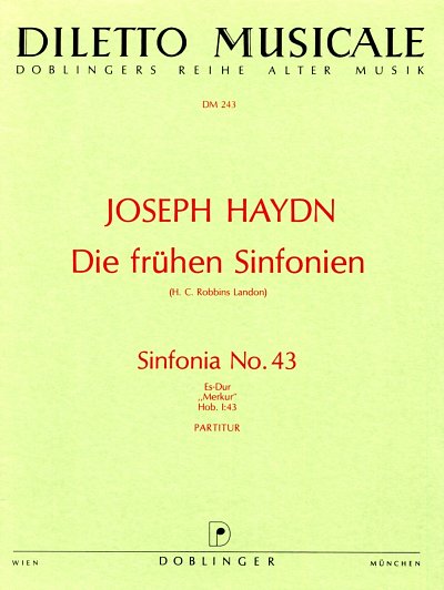 J. Haydn: Sinfonia Nr. 43 Es-Dur Hob. I:43, Sinfo (Part.)
