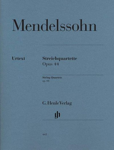 F. Mendelssohn Barth: Streichquartette op., 2VlVaVc (Stsatz)