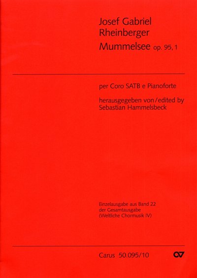 J. Rheinberger: Mummelsee c-Moll op. 95, 1 (1876)