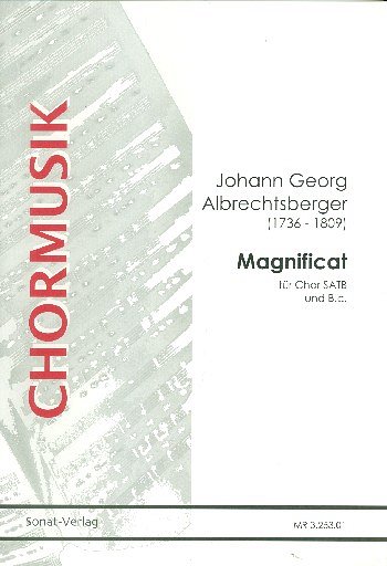 J.G. Albrechtsberger: Magnificat D-Dur, Gch4Bc (Part.)