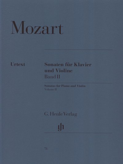 W.A. Mozart: Violinsonaten 2, VlKlav (KlavpaSt)