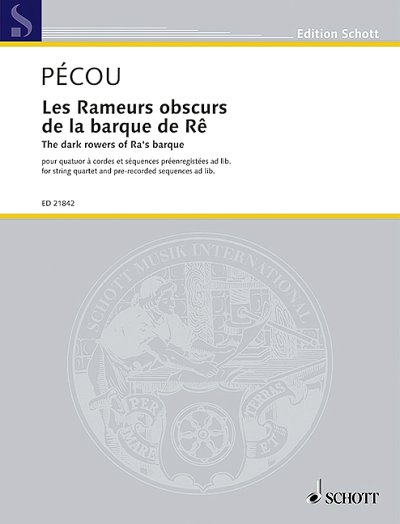 T. Pécou: The dark rowers of Ra's barque